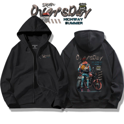 Dreamer of Motorcycle / Zip Up Hoodie