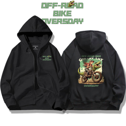 Dinosaur Off-Road / Zip Up Hoodie