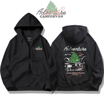 Forest Friend / Zip Up Hoodie