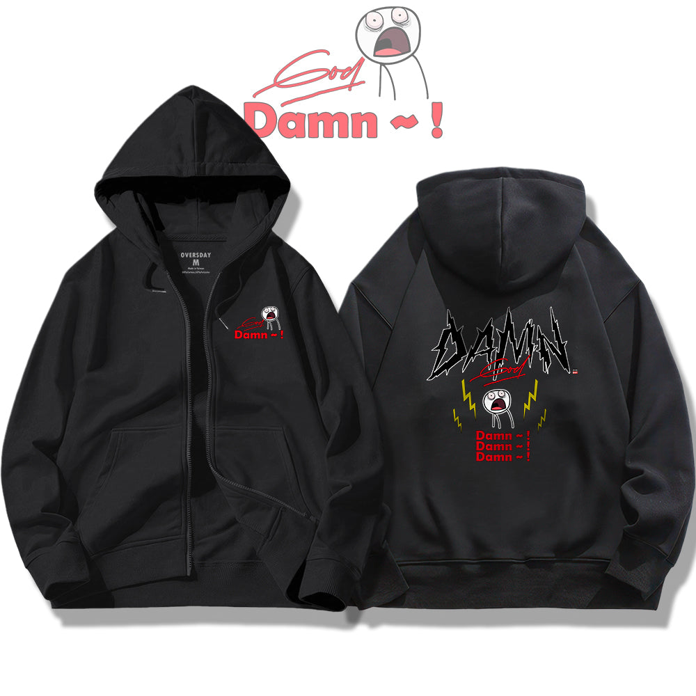 God Damn ! / Zip Up Hoodie