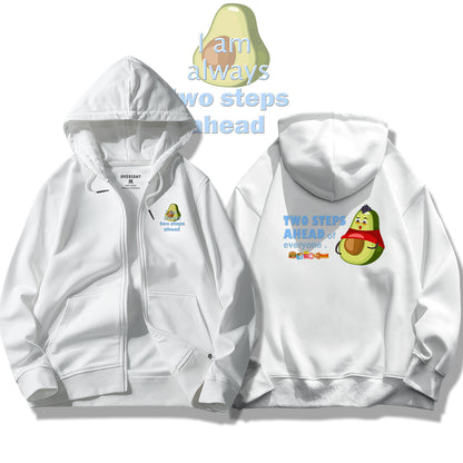 Two Steps Ahead / Zip Up Hoodie