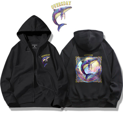 Symphony of the Whales / Zip Up Hoodie