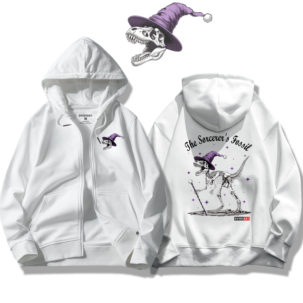 The Sorcerer's Fossil / Zip Up Hoodie