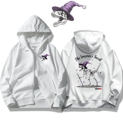 The Sorcerer's Fossil / Zip Up Hoodie