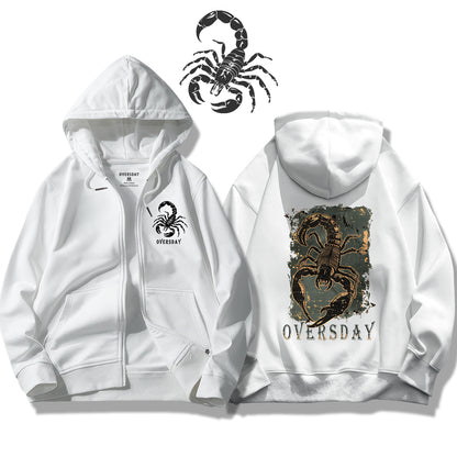 Scorpion King of the Night / Zip Up Hoodie