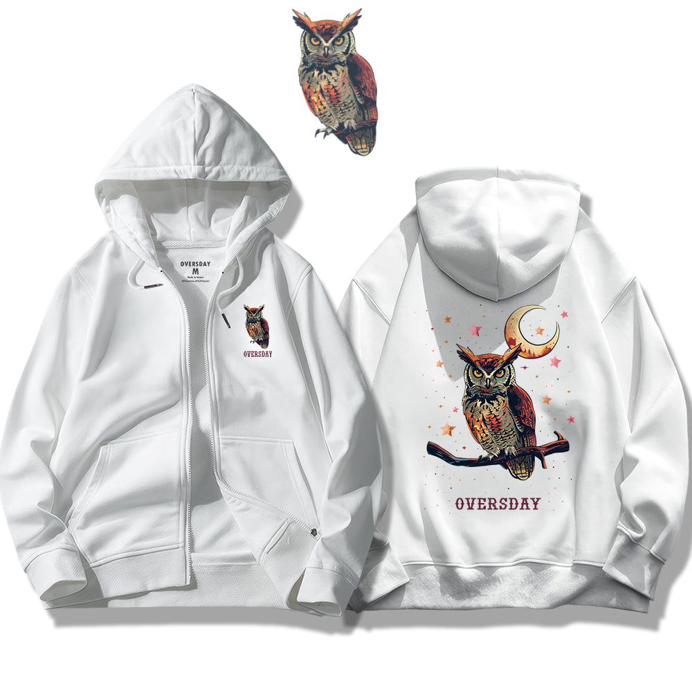 Guardian of the Starry Night / Zip Up Hoodie