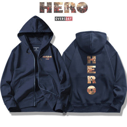 HERO / Zip Up Hoodie