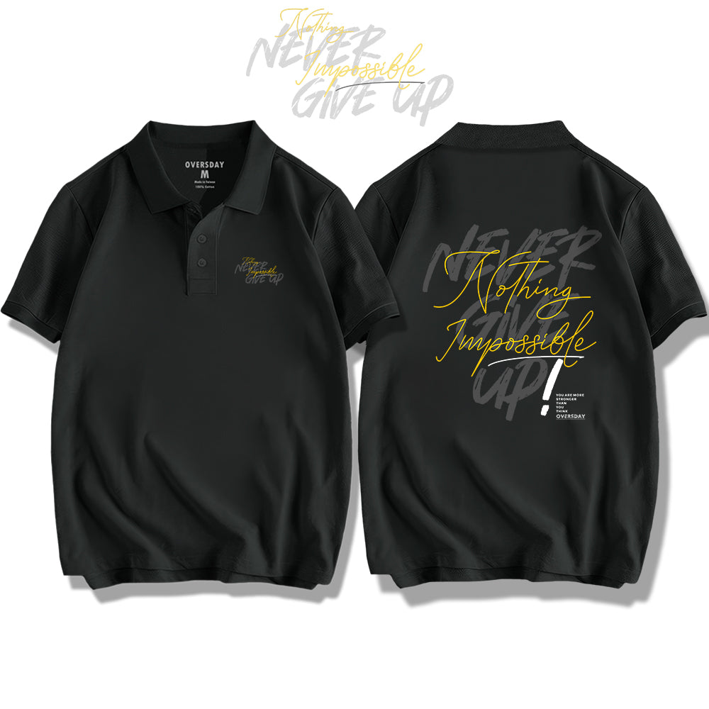 Never Give Up / Polo Shirt