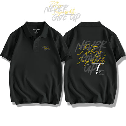 Never Give Up / Polo Shirt