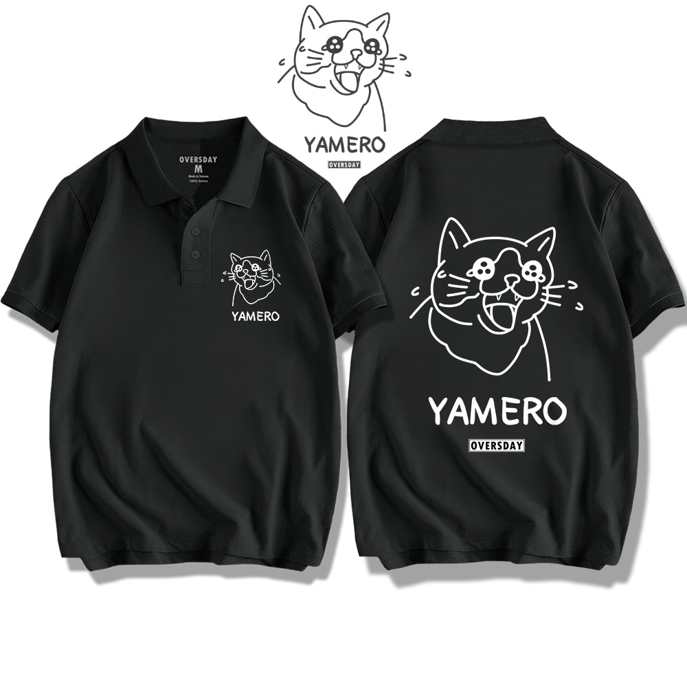 Yamero Cat / Polo Shirt