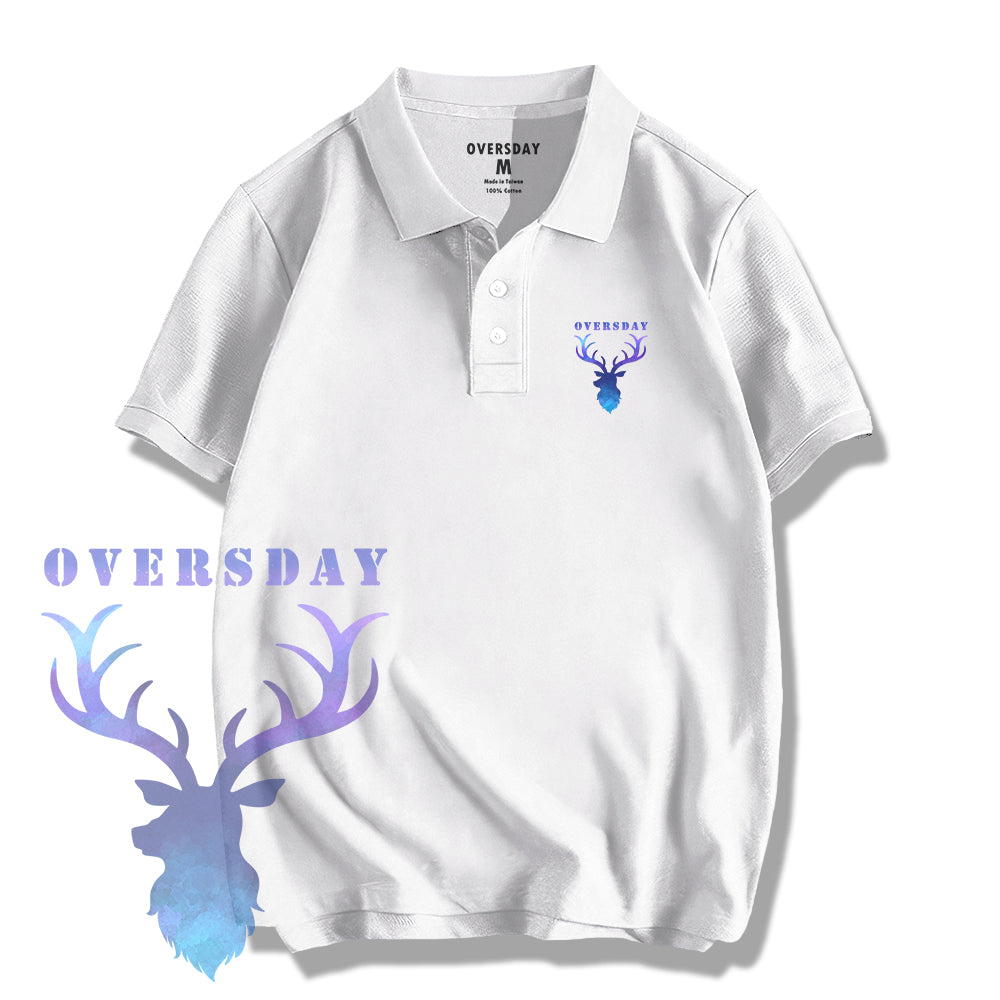 Starry Sky Deer / Polo Shirt