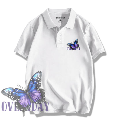 Purple Butterfly Dreams / Polo Shirt