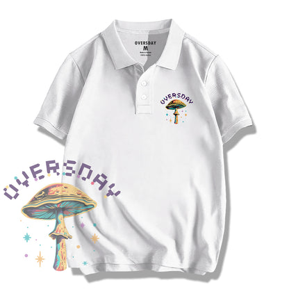 Colorful Dream Mushrooms / Polo Shirt