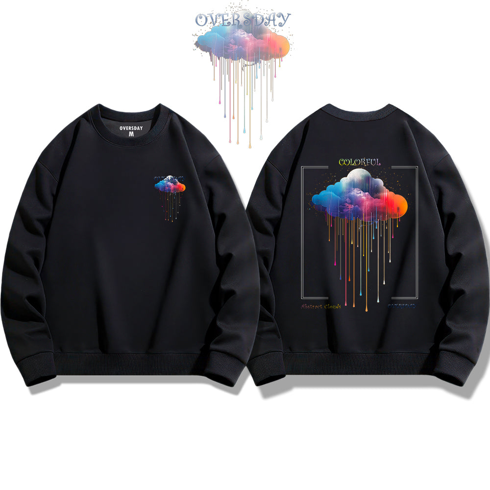 Colorful Abstract Clouds / Sweatshirt