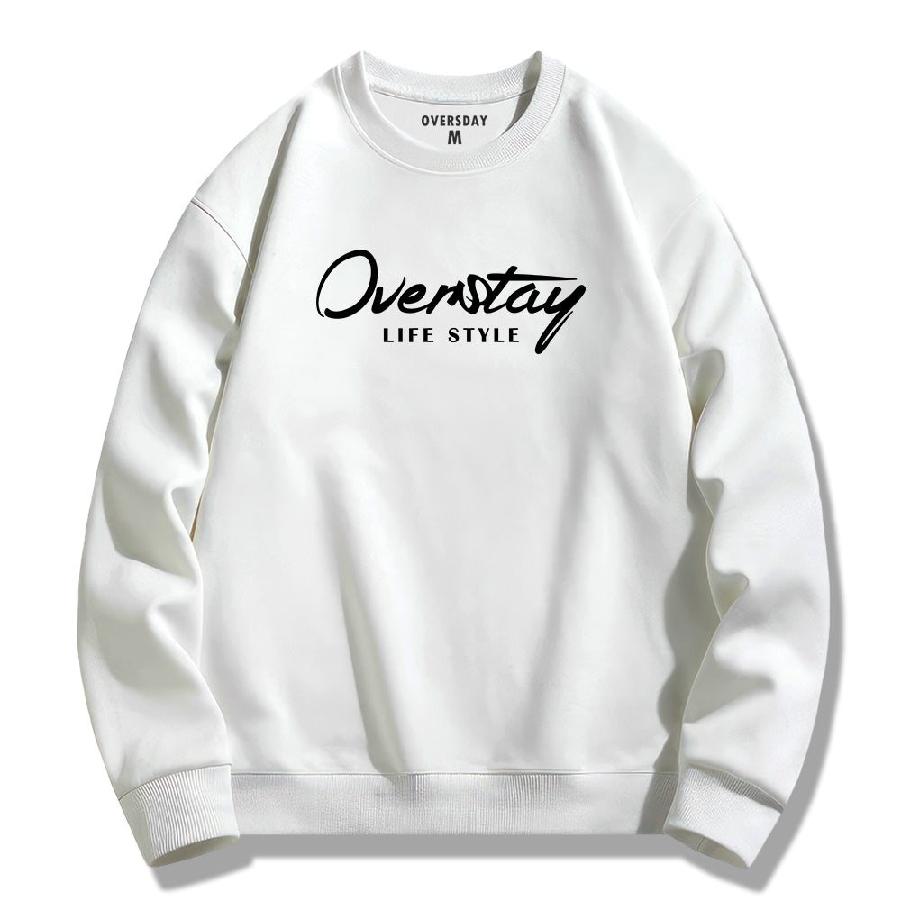 Oversday Creative Text / Sweatshirt