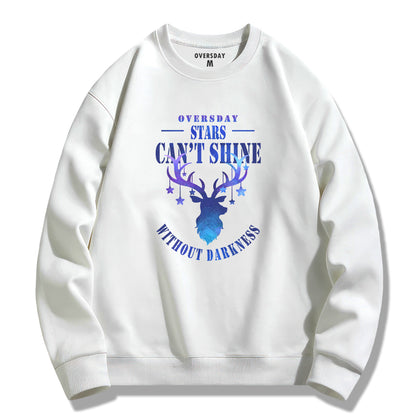 Starry Sky Deer / Sweatshirt