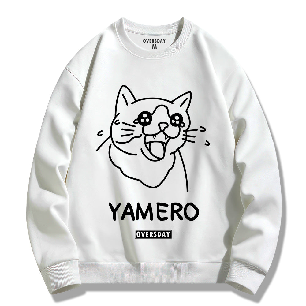 Yamero Cat / Sweatshirt