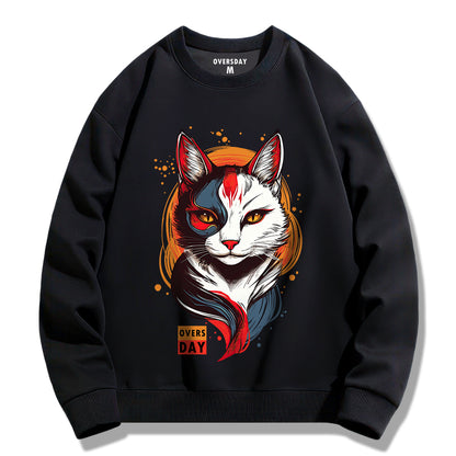 Masked Spirit Cat / Sweatshirt