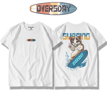 Surfing Cool Cat / Classic Tee