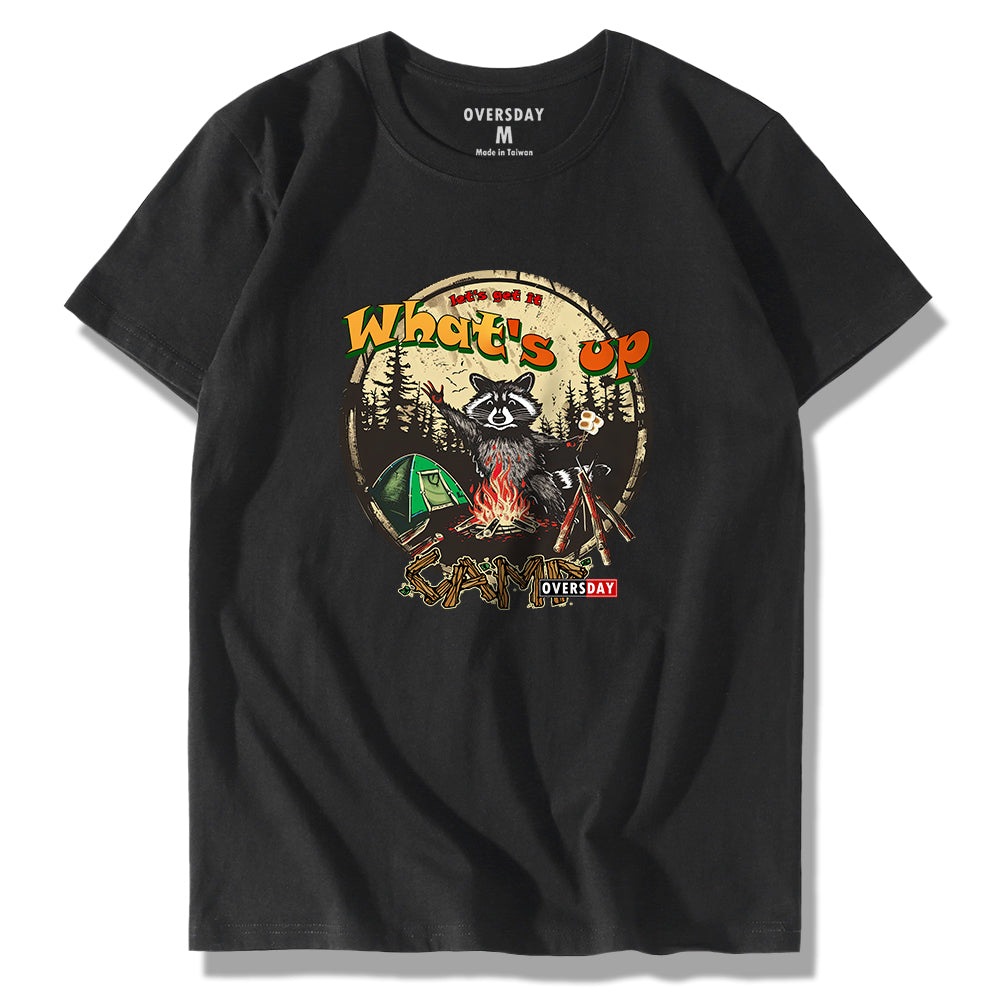 Forest Camping Raccoon / Classic Tee