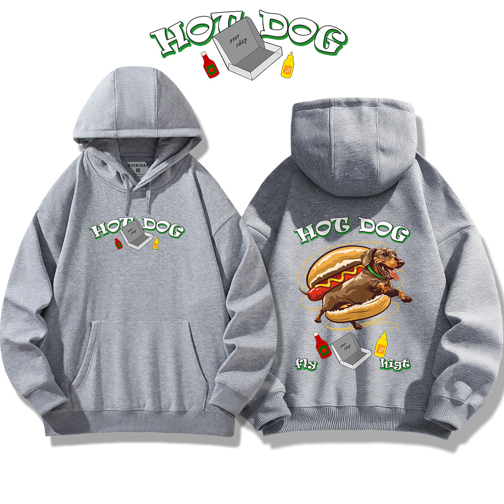 Flying Hot Dog / Hoodie