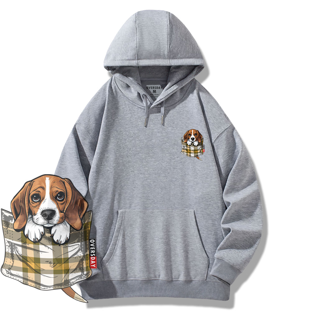 Tartan Pocket Beagle / Hoodie