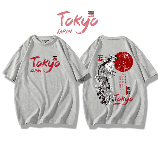 Japanese Koi Fish / Loose Tee