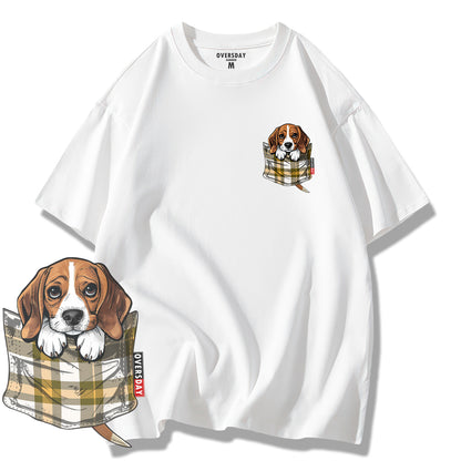 Tartan Pocket Beagle / Loose Tee