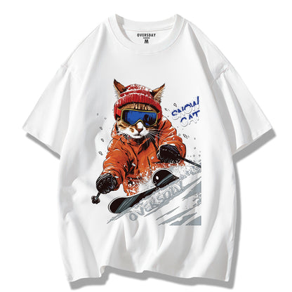 Pro Skier Cat / Loose Tee