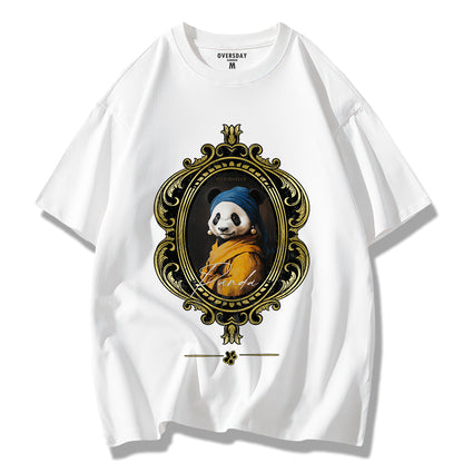 Pearl Earring Panda / Loose Tee