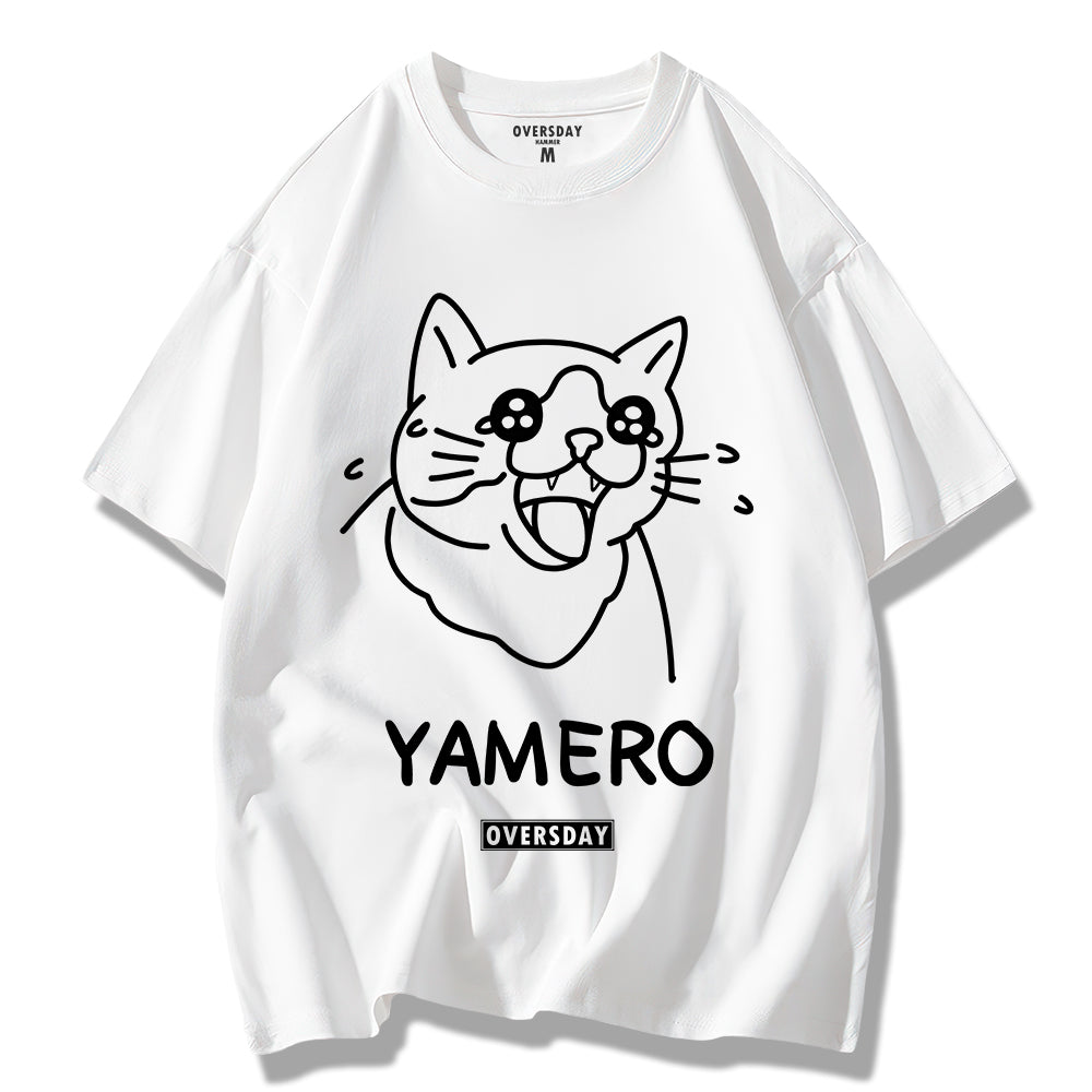 Yamero Cat / Loose Tee