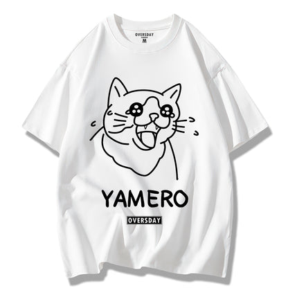 Yamero Cat / Loose Tee