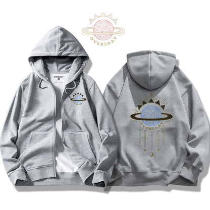 Exploding Planet / Zip Up Hoodie