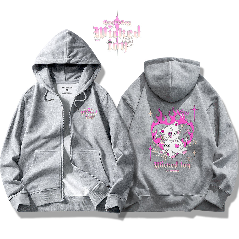 Wicked Toy / Zip Up Hoodie