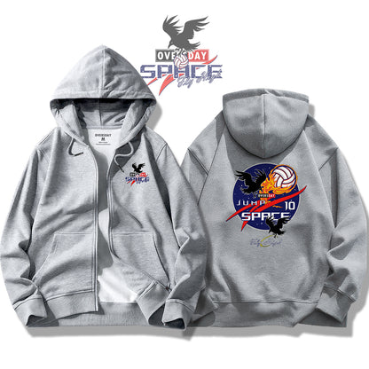 Fly High / Zip Up Hoodie