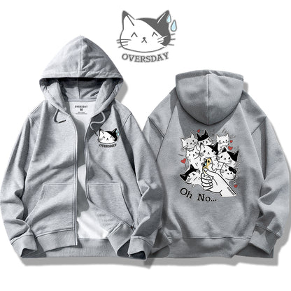 Oh No… / Zip Up Hoodie