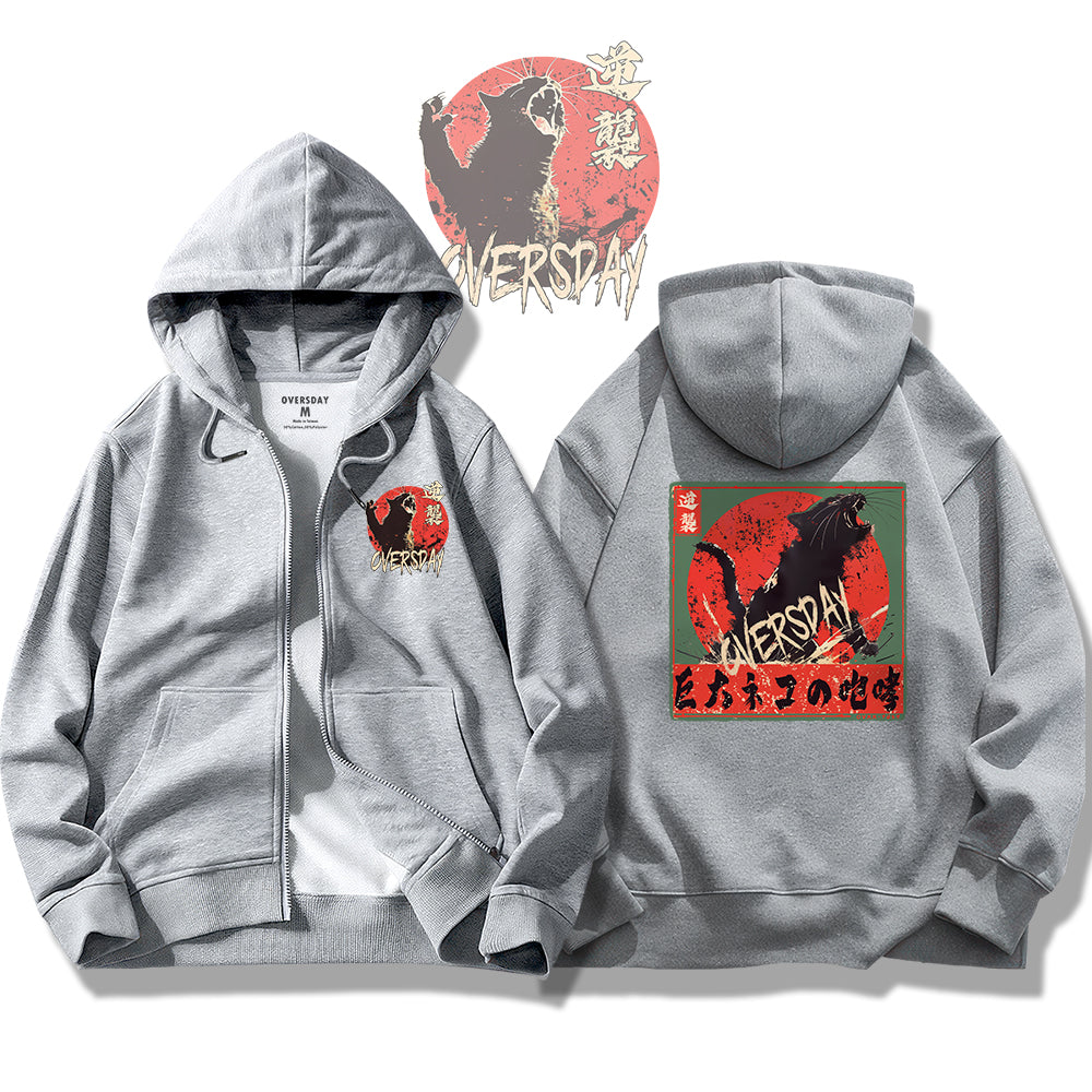 Monster of Cat / Zip Up Hoodie