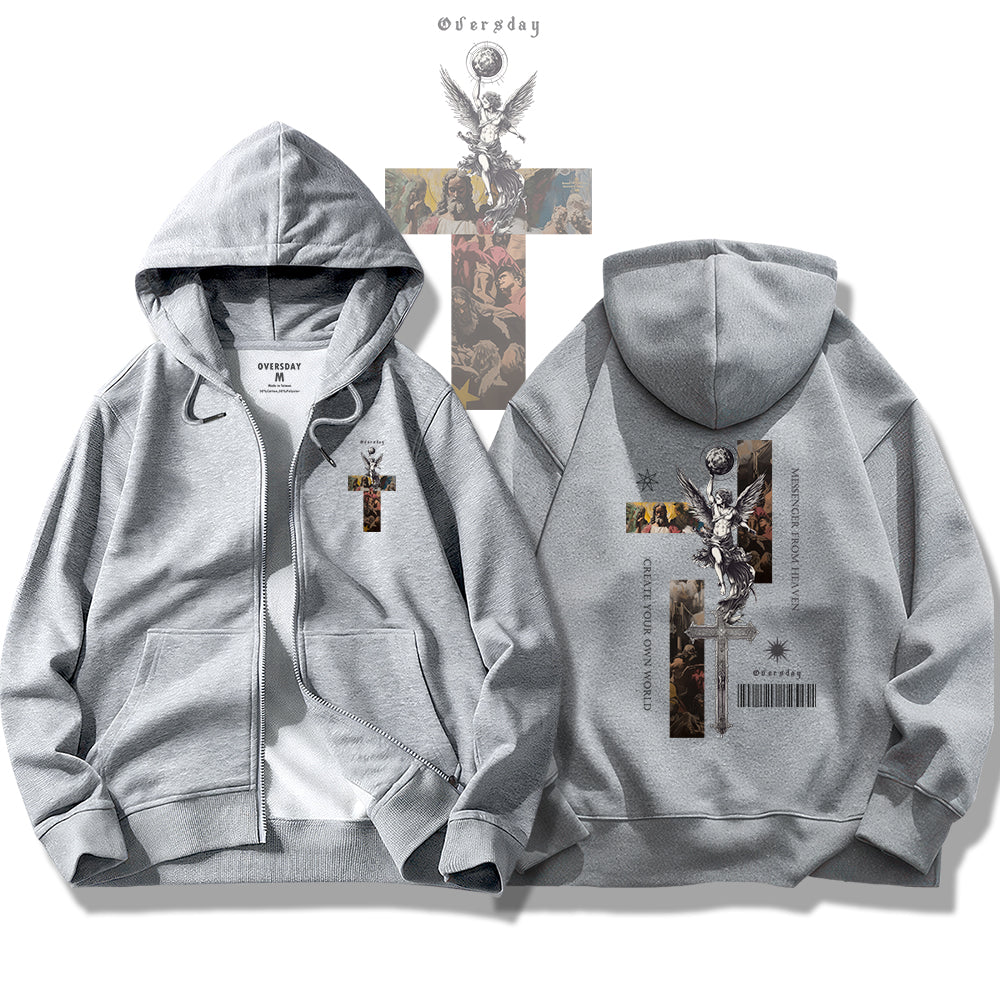 Messenger From Heaven / Zip Up Hoodie