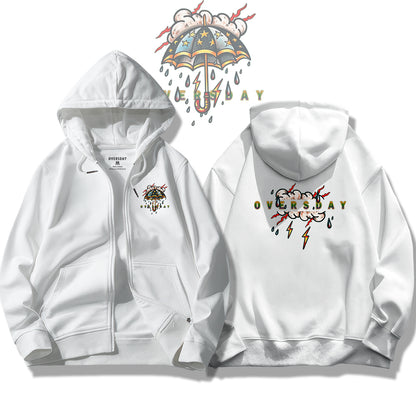 Thunder Umbrella / Zip Up Hoodie