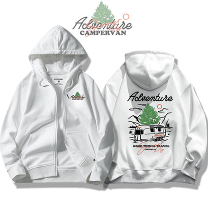 Forest Friend / Zip Up Hoodie