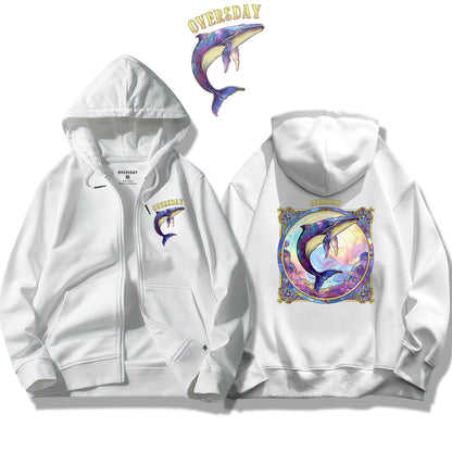 Symphony of the Whales / Zip Up Hoodie