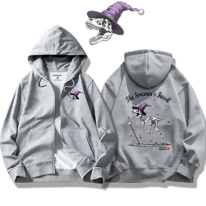 The Sorcerer's Fossil / Zip Up Hoodie