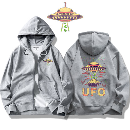 UFO / Zip Up Hoodie