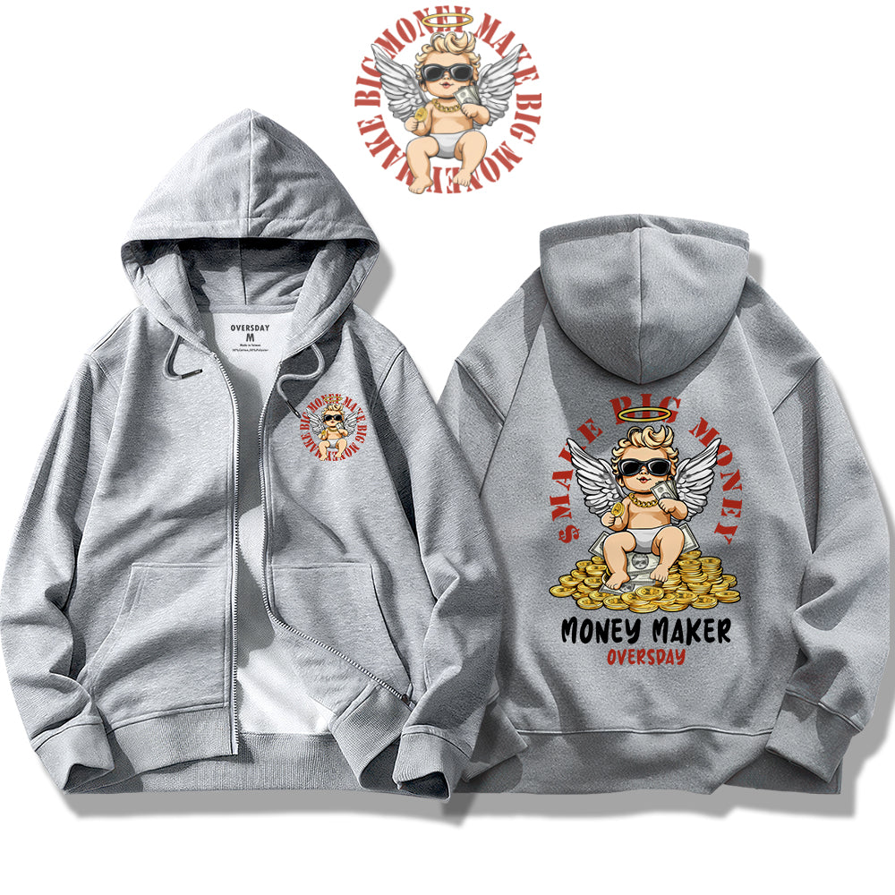 Make Big Money / Zip Up Hoodie