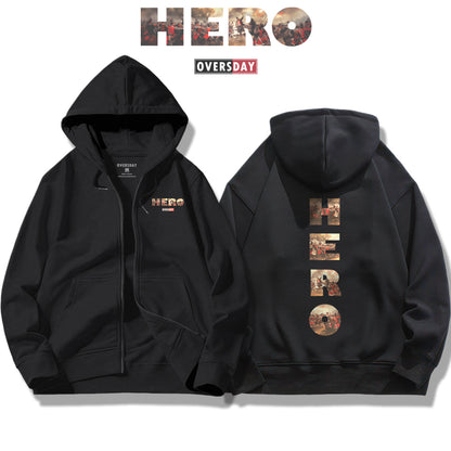 HERO / Zip Up Hoodie