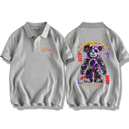 Moldy Mecha Bear / Polo Shirt