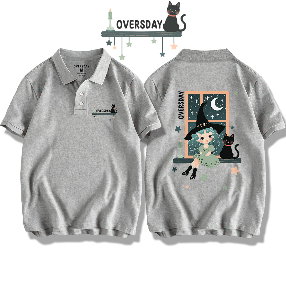 Starry Night Witch / Polo Shirt