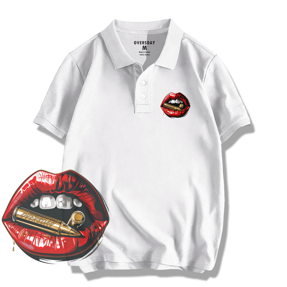 Lips of Power / Polo Shirt