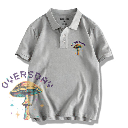 Colorful Dream Mushrooms / Polo Shirt