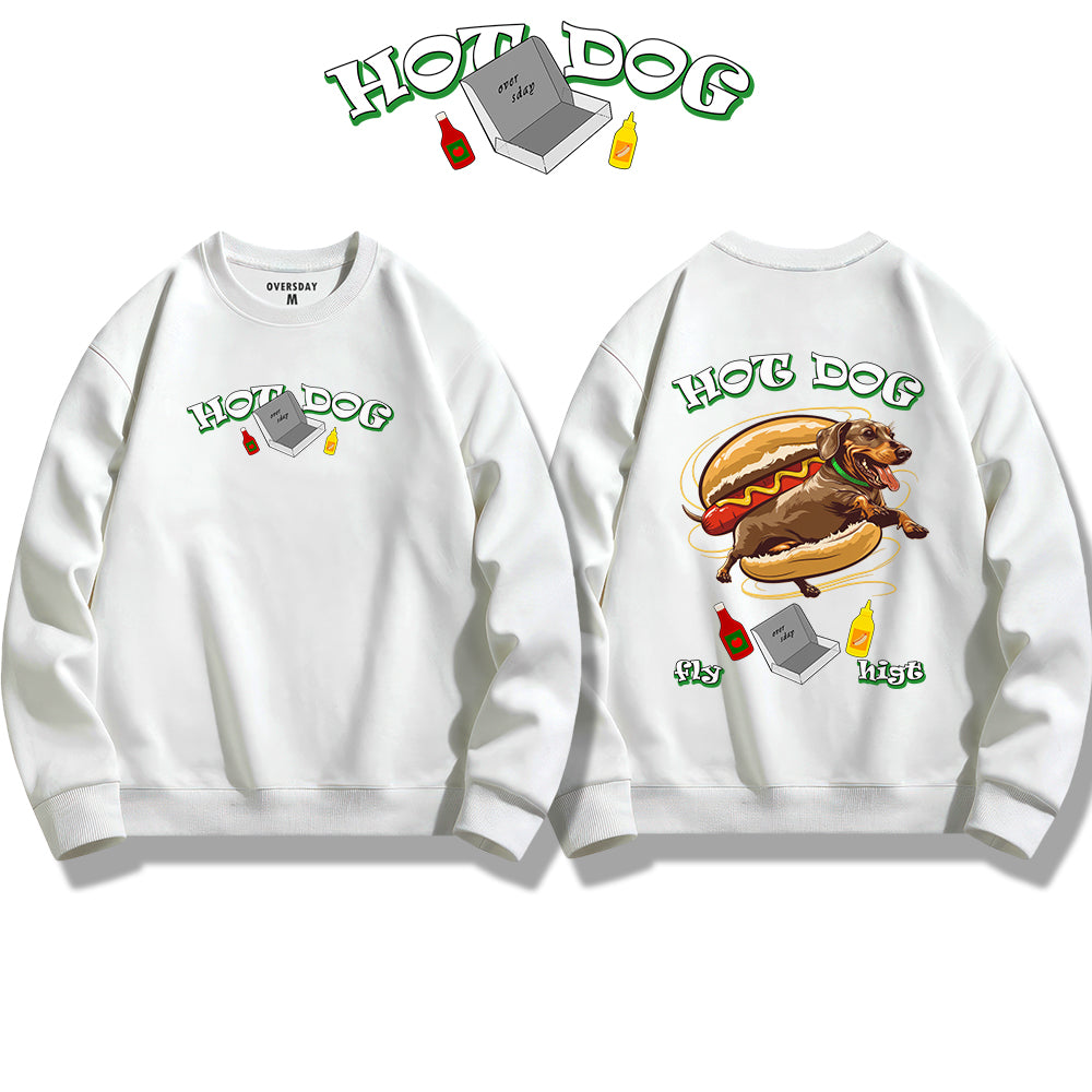 Flying Hot Dog / Sweatshirt